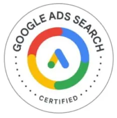 Google Ads Search Certified award