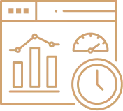 Performance Tracking and Reporting SEO icon