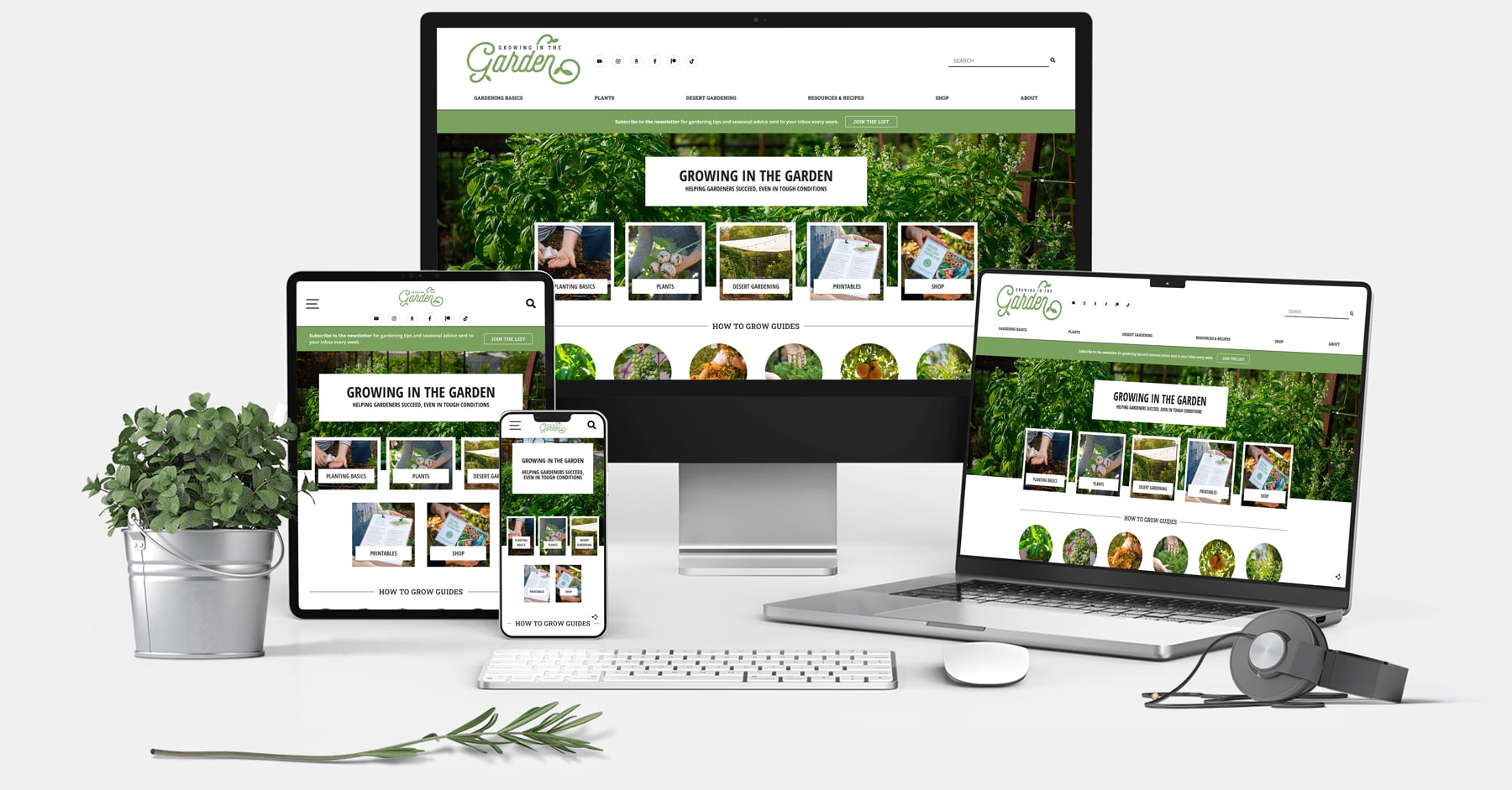 Growing In The Garden Portfolio Example